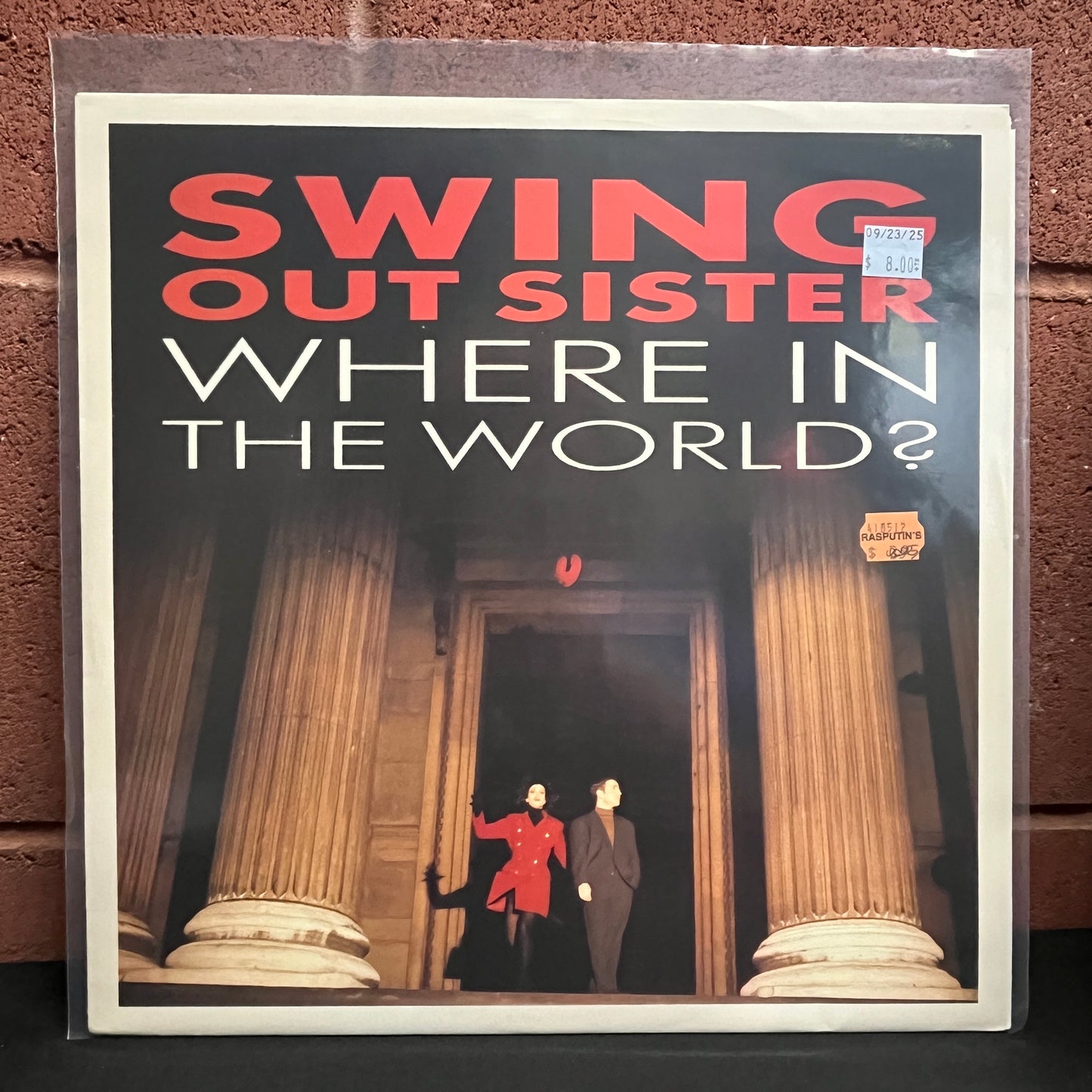 Used Vinyl: Swing Out Sister "Where In The World?" 12" (1989 UK Press)