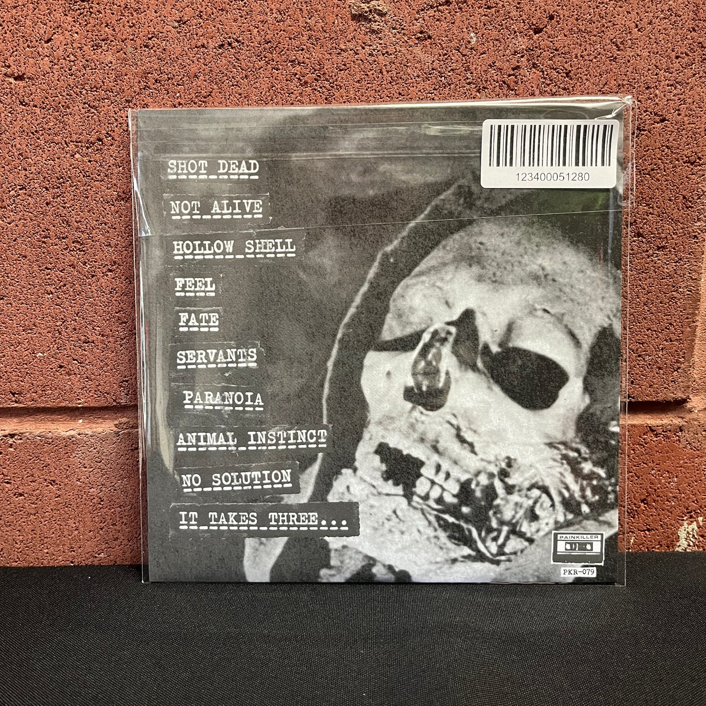 Used Vinyl: Brain Tourniquet "S/T" 7" (Clear Vinyl)