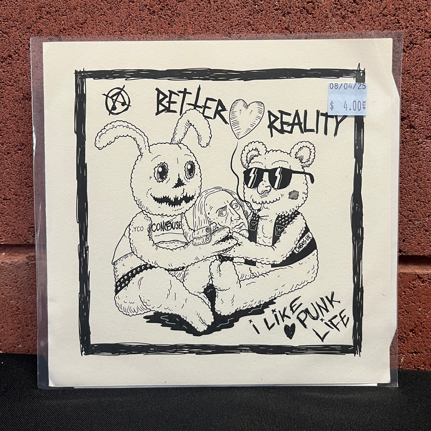 Used Vinyl: Better Reality "I Like Punk Rock" 7"