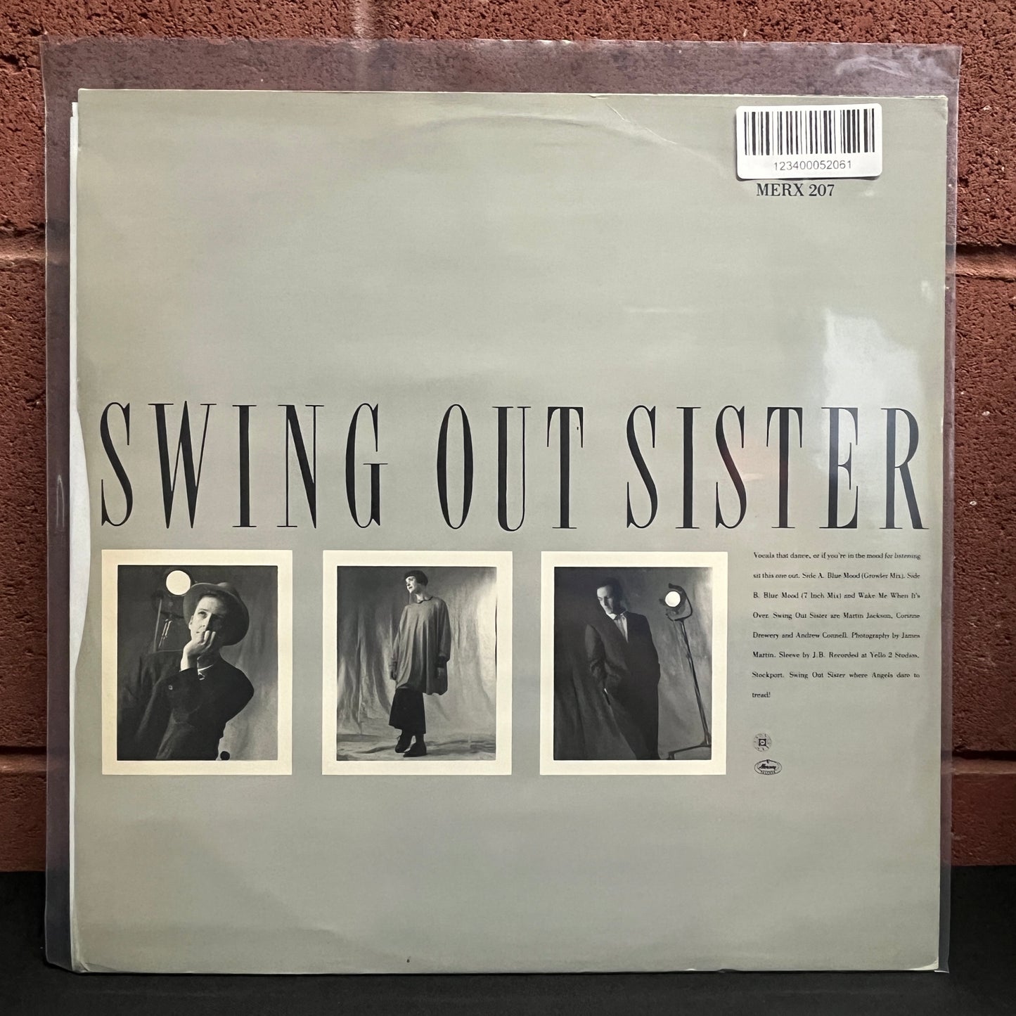 Used Vinyl: Swing Out Sister "Blue Mood" 12" (1985 UK Press)