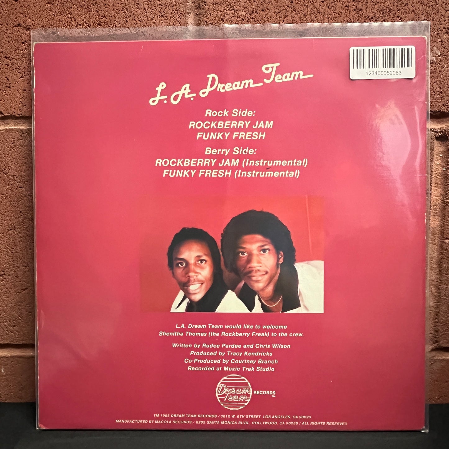 Used Vinyl: L.A. Dream Team "Rockberry Jam With Funky Fresh" 12"