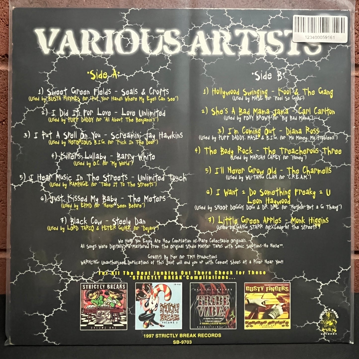 Used Vinyl: V/A "Strictly Breaks Volume 3" LP