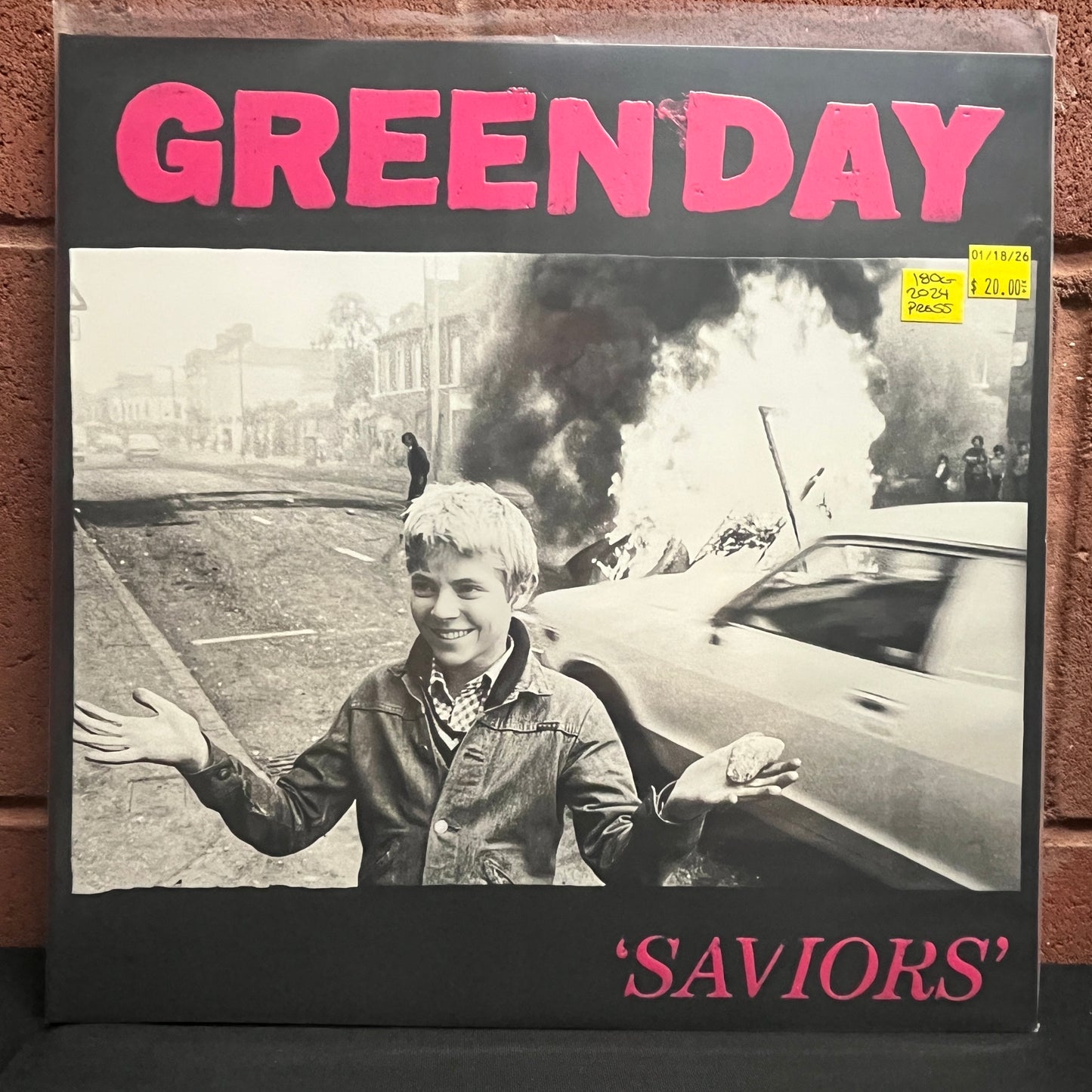 Used Vinyl: Green Day "Saviors" LP (2024 180g Press)