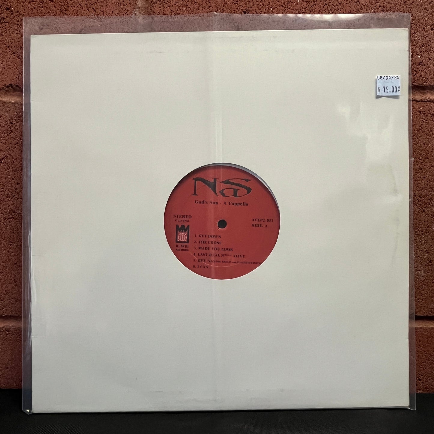 Used Vinyl: Nas "God's Son & 9th Wonder Remixes Vol.2" LP