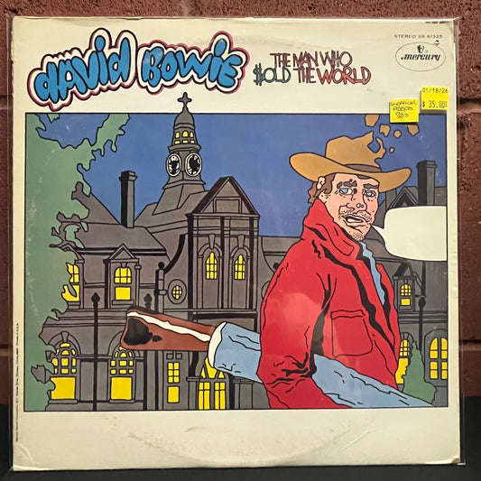 Used Vinyl: David Bowie "The Man Who Sold The World" LP (Unofficial 70s Press)