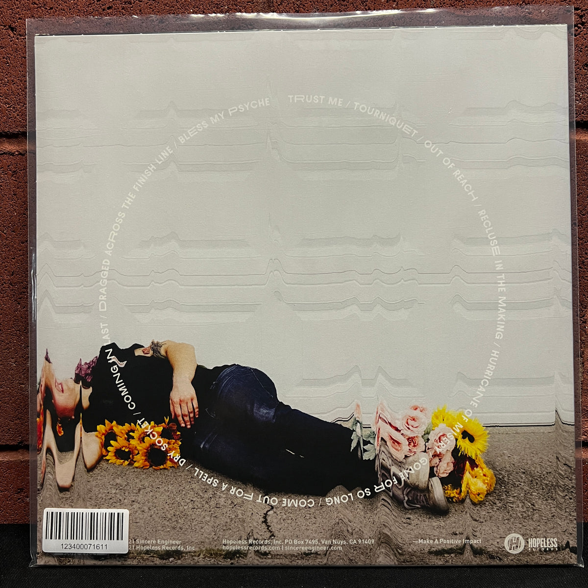 Used Vinyl: Sincere Engineer ‎"Bless My Psyche" LP (2021 Press - Green Vinyl)