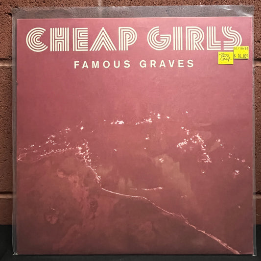 Used Vinyl: Cheap Girls "Famous Graves" LP (2014 Press - Red Vinyl)