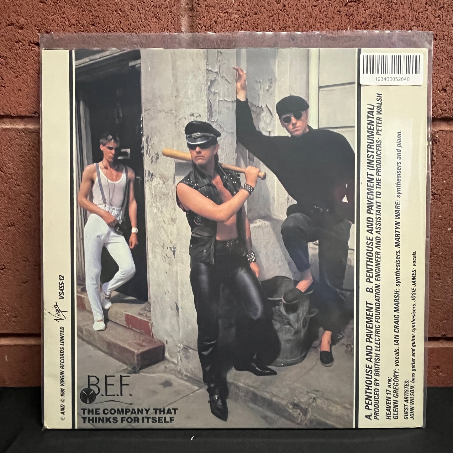 Used Vinyl: Heaven 17 "Penthouse And Pavement" 12" (1981 UK Press)