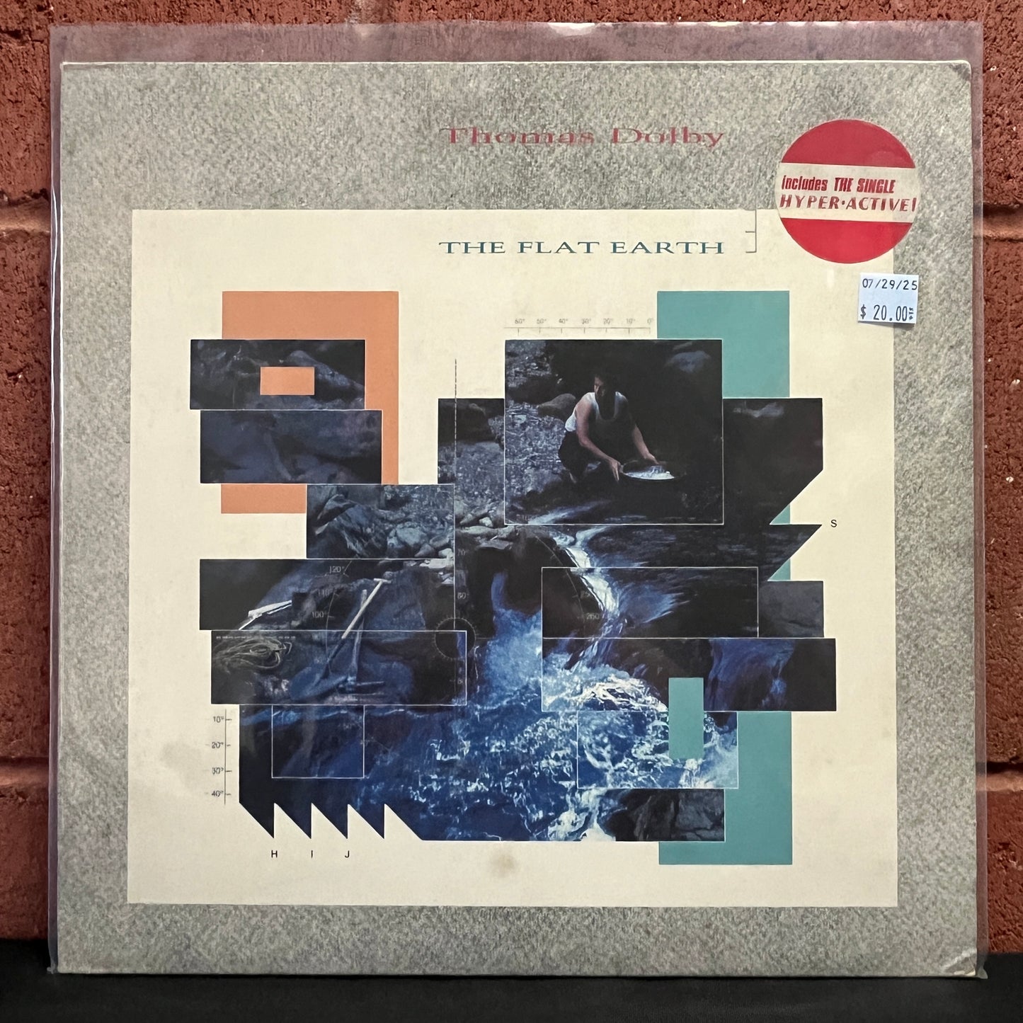 Used Vinyl: Thomas Dolby "The Flat Earth" LP (1984 UK Press)