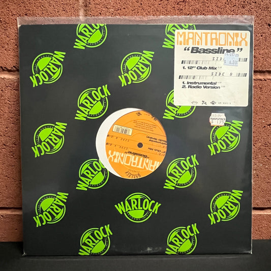 Used Vinyl: Mantronix "Bassline" 12" (Green Logo Sleeve)