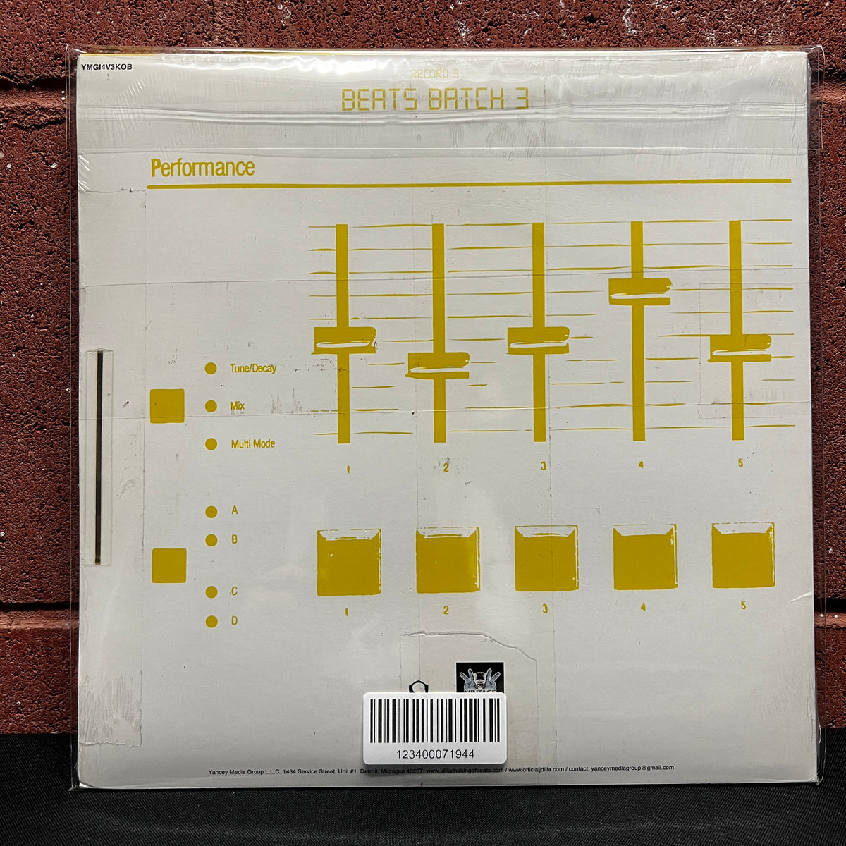 Used Vinyl: J Dilla "Beats Batch 3" 10" (Sealed)