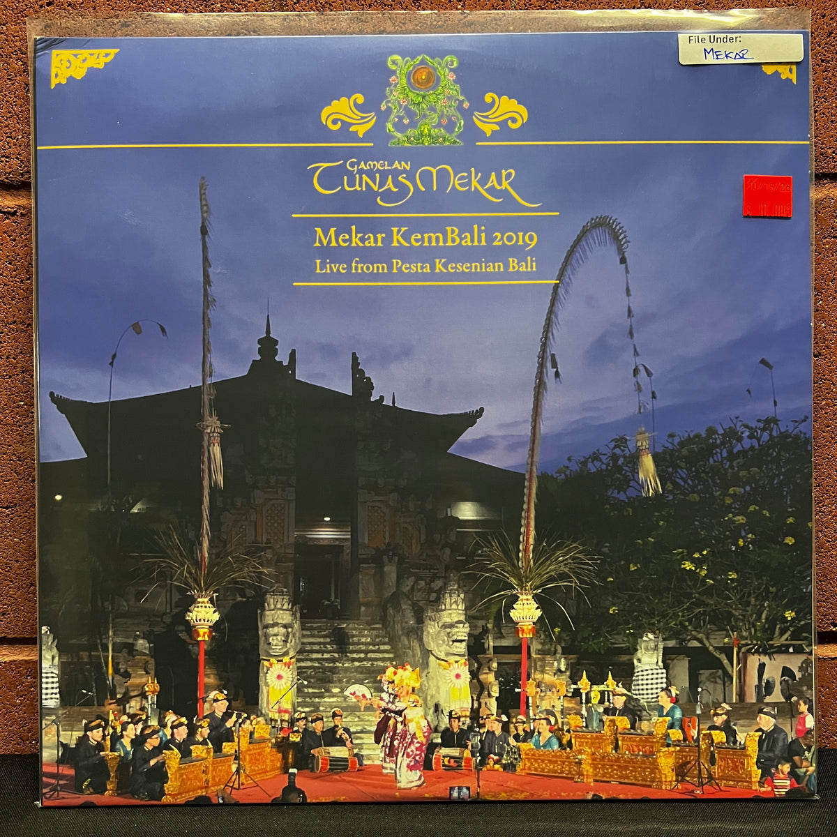 Used Vinyl: Gamelan Tunas Mekar "Mekar KemBali 2019: Live Frome Pesta Kesenian Bali" LP