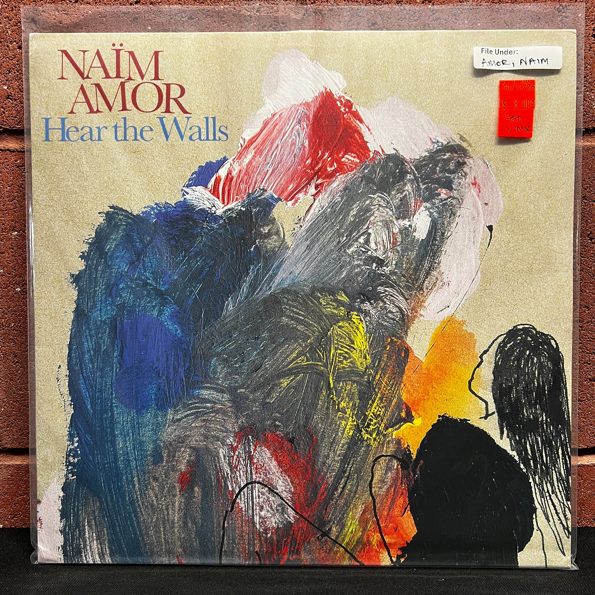 Used Vinyl: Naim Amor "Hear the Walls" LP (Red vinyl)