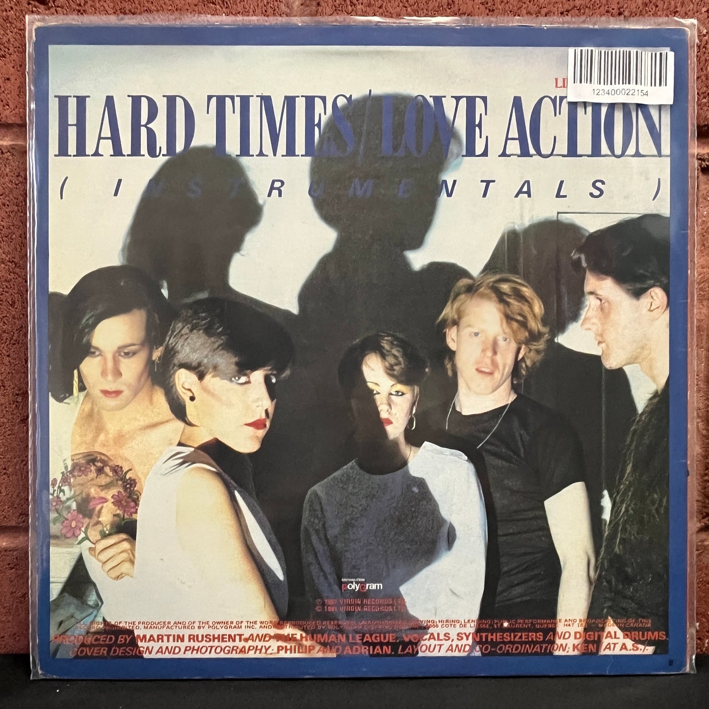 Used Vinyl: The Human League "Hard Times / Love Action (I Believe In Love)" 12"