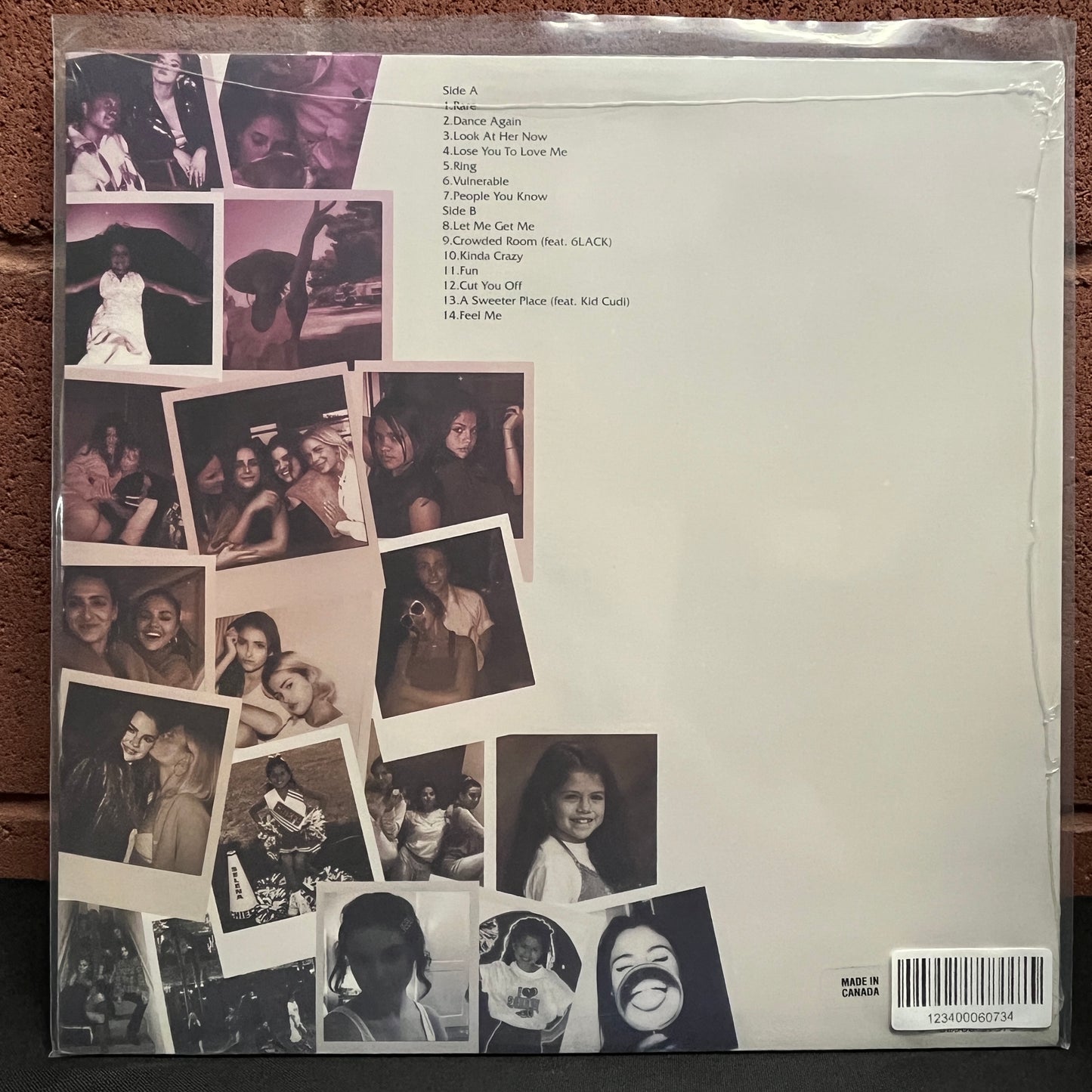 Used Vinyl: Selena Gomez "Rare" LP (2020 Press, Sealed Red Vinyl)