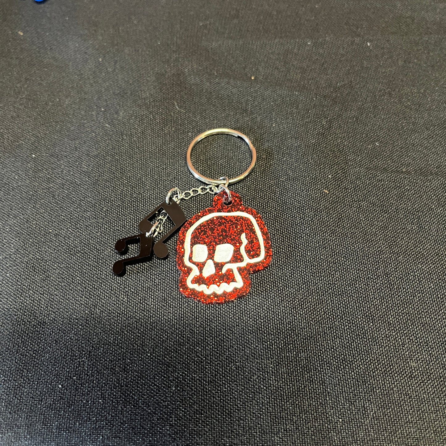 1-2-3-4 Go! Records Keychain, Assorted styles