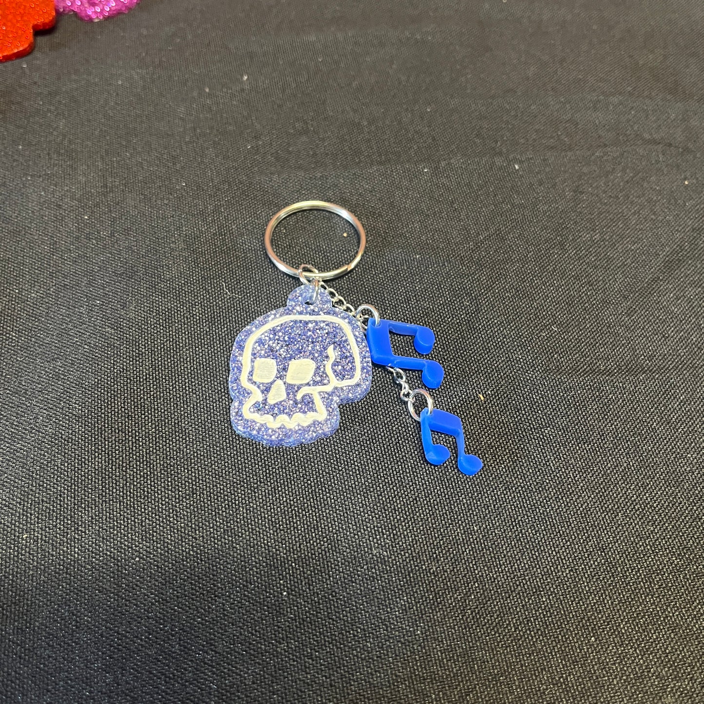 1-2-3-4 Go! Records Keychain, Assorted styles