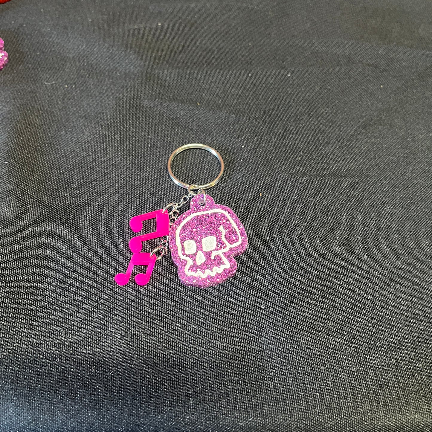 1-2-3-4 Go! Records Keychain, Assorted styles