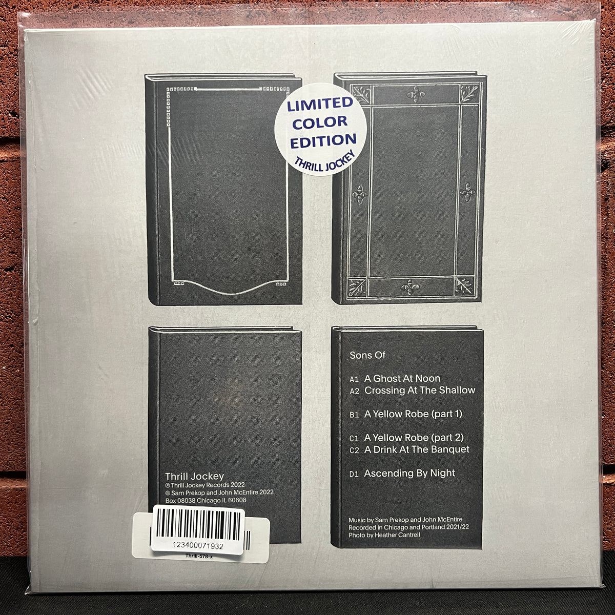Used Vinyl: Sam Prekop and John McEntire "Sons Of" 2xLP (Blue vinyl)