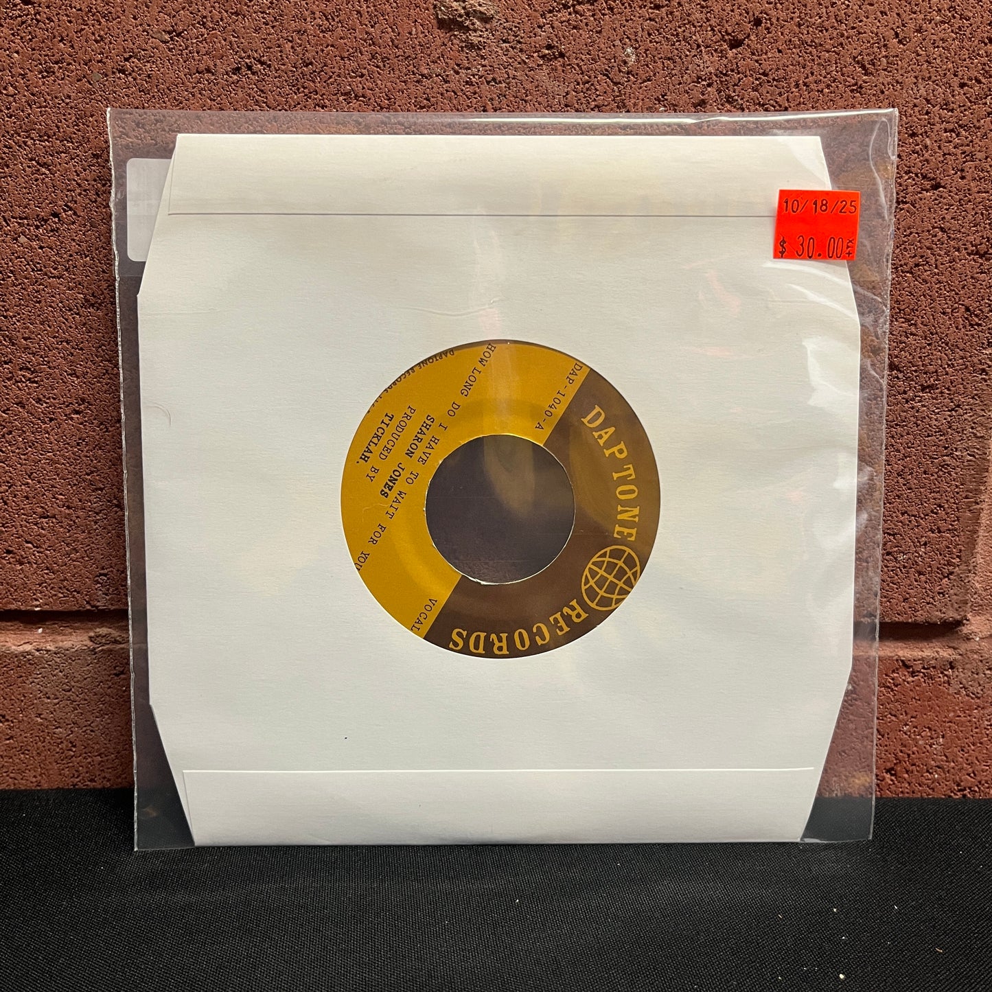 Used Vinyl: Sharon Jones ‎"How Long Do I Have To Wait For You ?" 7"