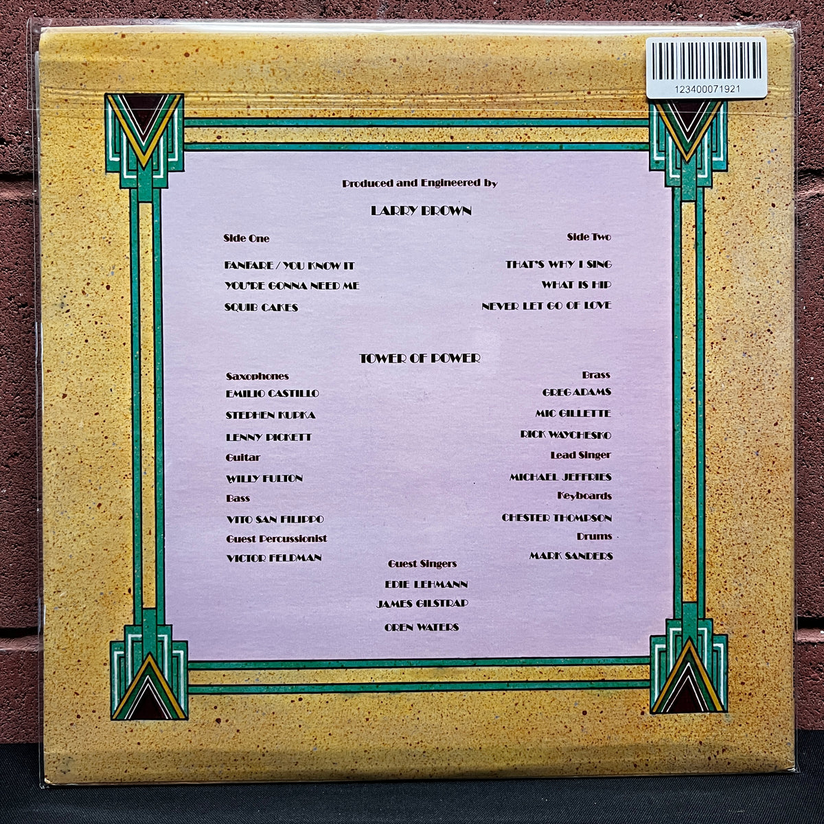 Used Vinyl: Tower of Power "Direct" LP (1981 Direct To Disc pressing)