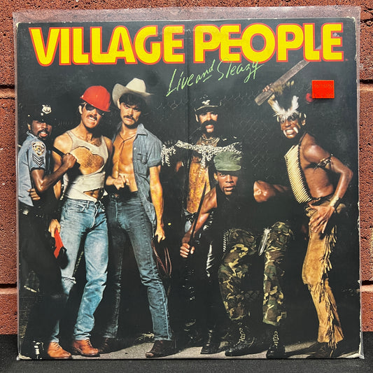 Used Vinyl: Village People "Live and Sleazy" 2xLP