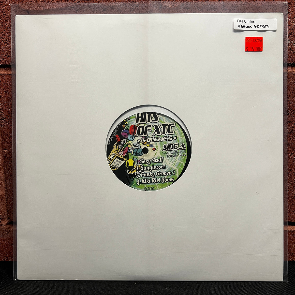 Used Vinyl: Various Artists "Hits of XTC Volume 5" 12" Single