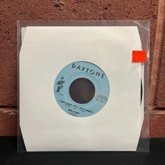 Used Vinyl: Bob & Gene Featuring The Inversions "I Can't Stand These Lonely Nights" 7"