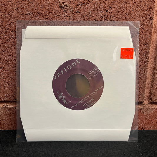 Used Vinyl: Bob & Gene Featuring The Inversions "It's Not What You Know (It's Who You Know)" 7"