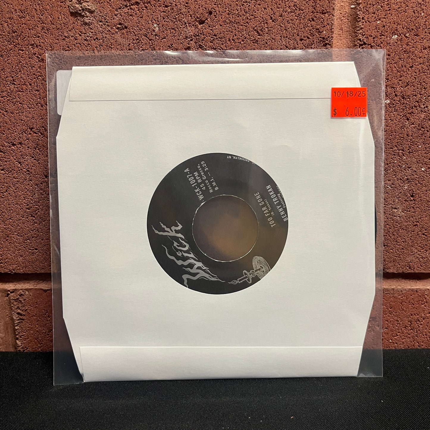 Used Vinyl: Benny Trokan "Too Far Gone / Turn Back You Fool" 7"