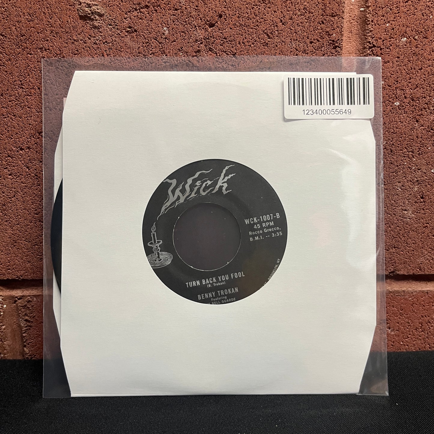 Used Vinyl: Benny Trokan "Too Far Gone / Turn Back You Fool" 7"