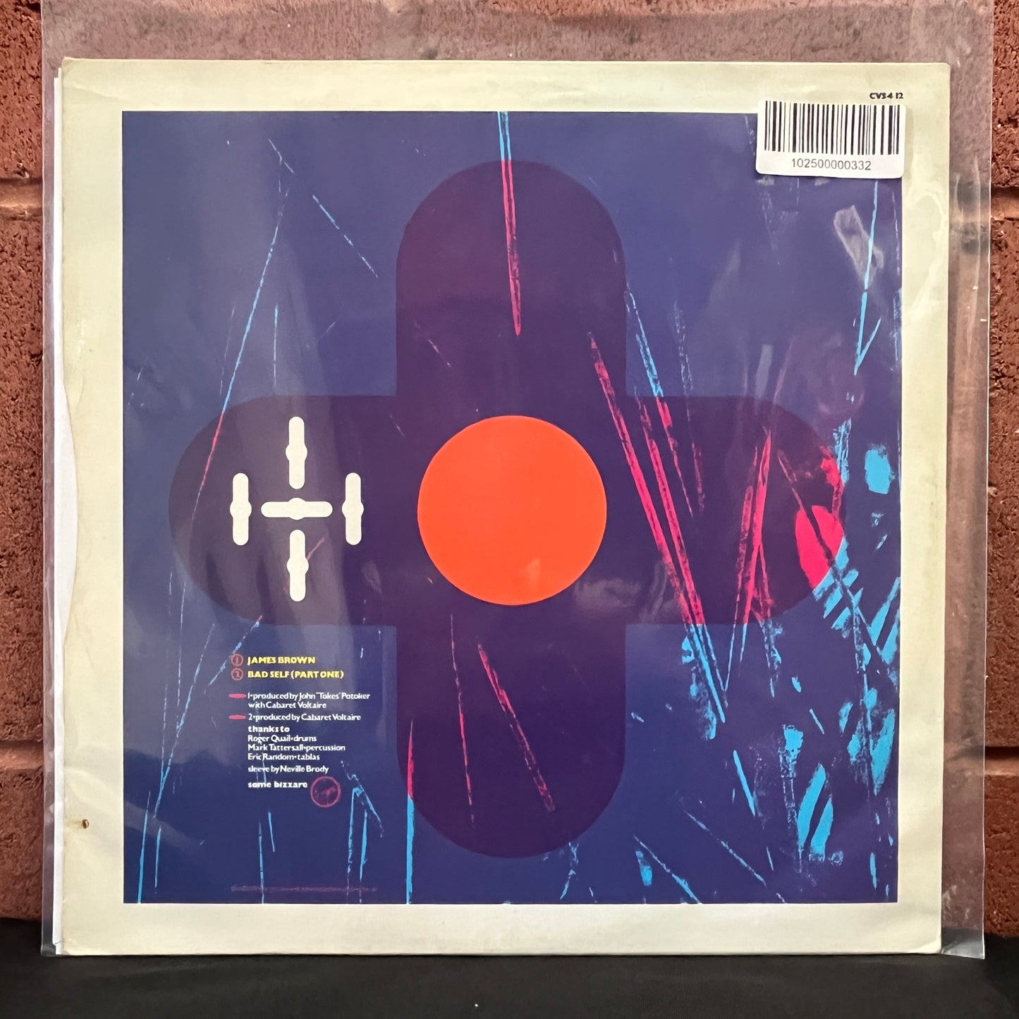 Used Vinyl: Cabaret Voltaire "James Brown" 12"