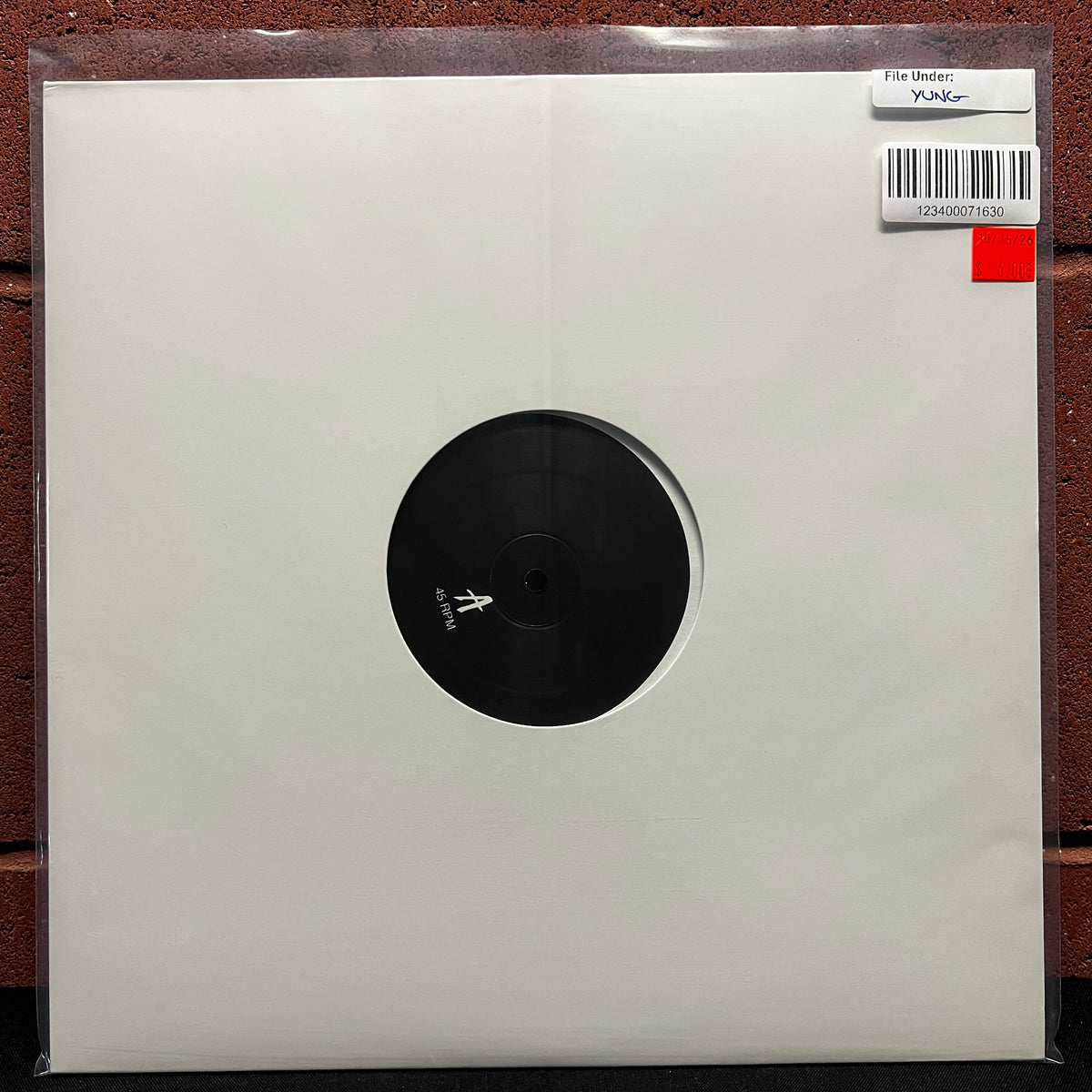 Used Vinyl: Yung "Untitled" 12" (2015 Press)