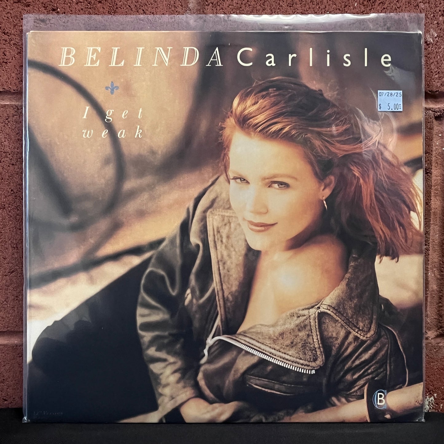 Used Vinyl: Belinda Carlisle "I Get Weak (12" Version)" 12"