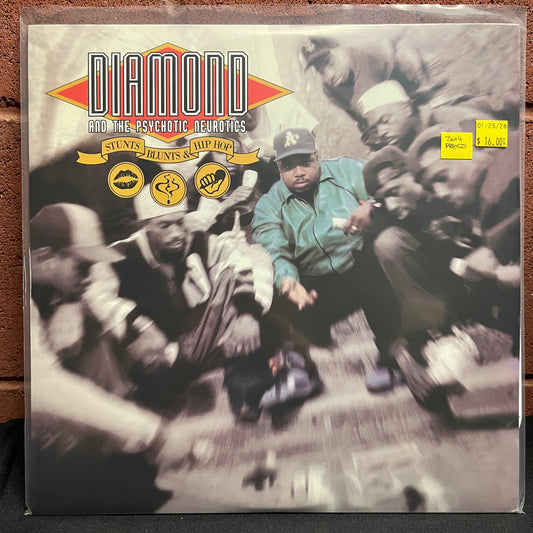 Used Vinyl: Diamond And The Psychotic Neurotics "Stunts, Blunts, & Hip Hop" 2xLP (2014 Press)
