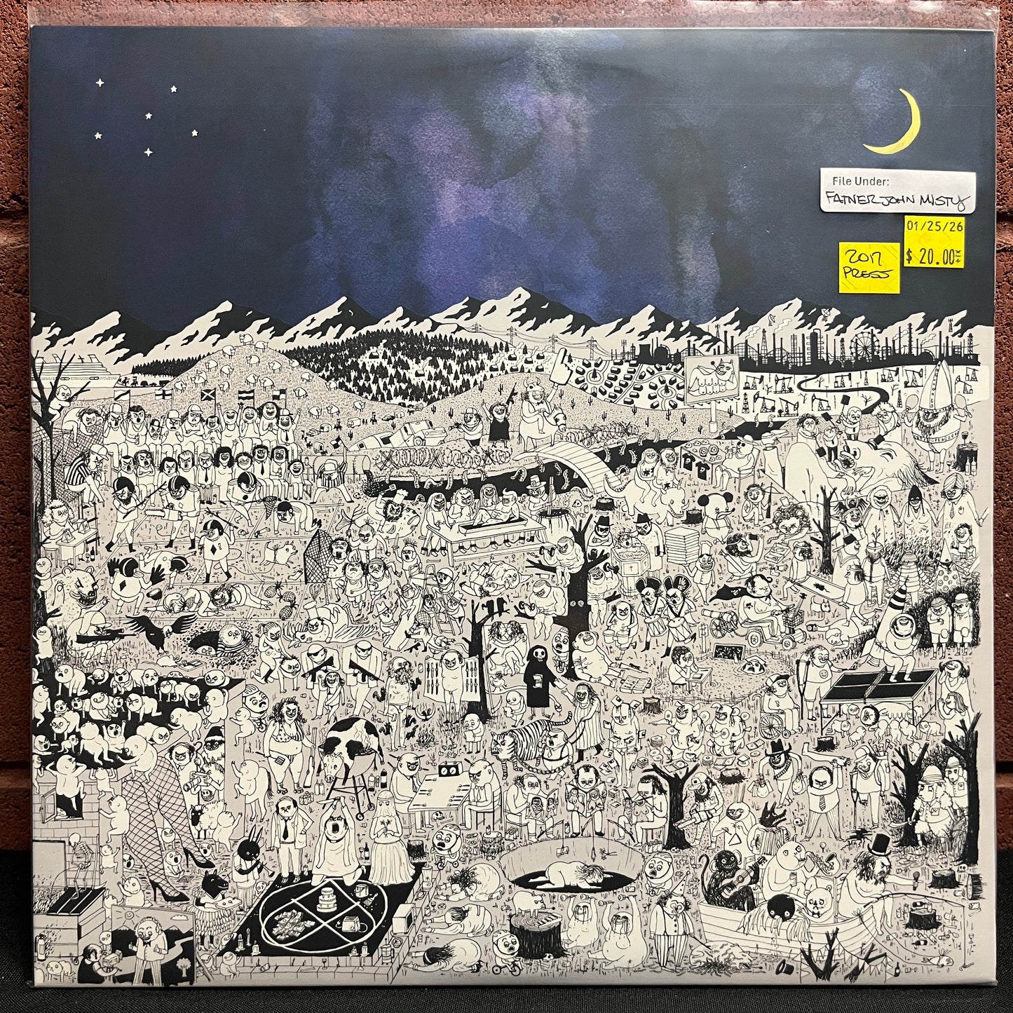 Used Vinyl: Father John Misty "Pure Comedy" 2xLP (2017 Press)