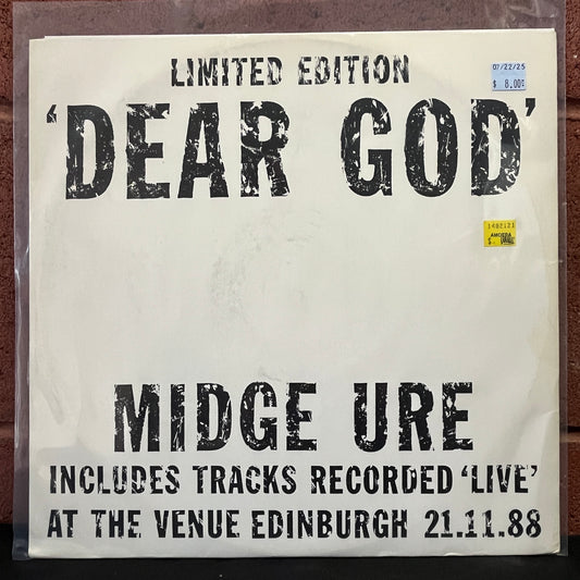 Used Vinyl: Midge Ure "Dear God" 12"