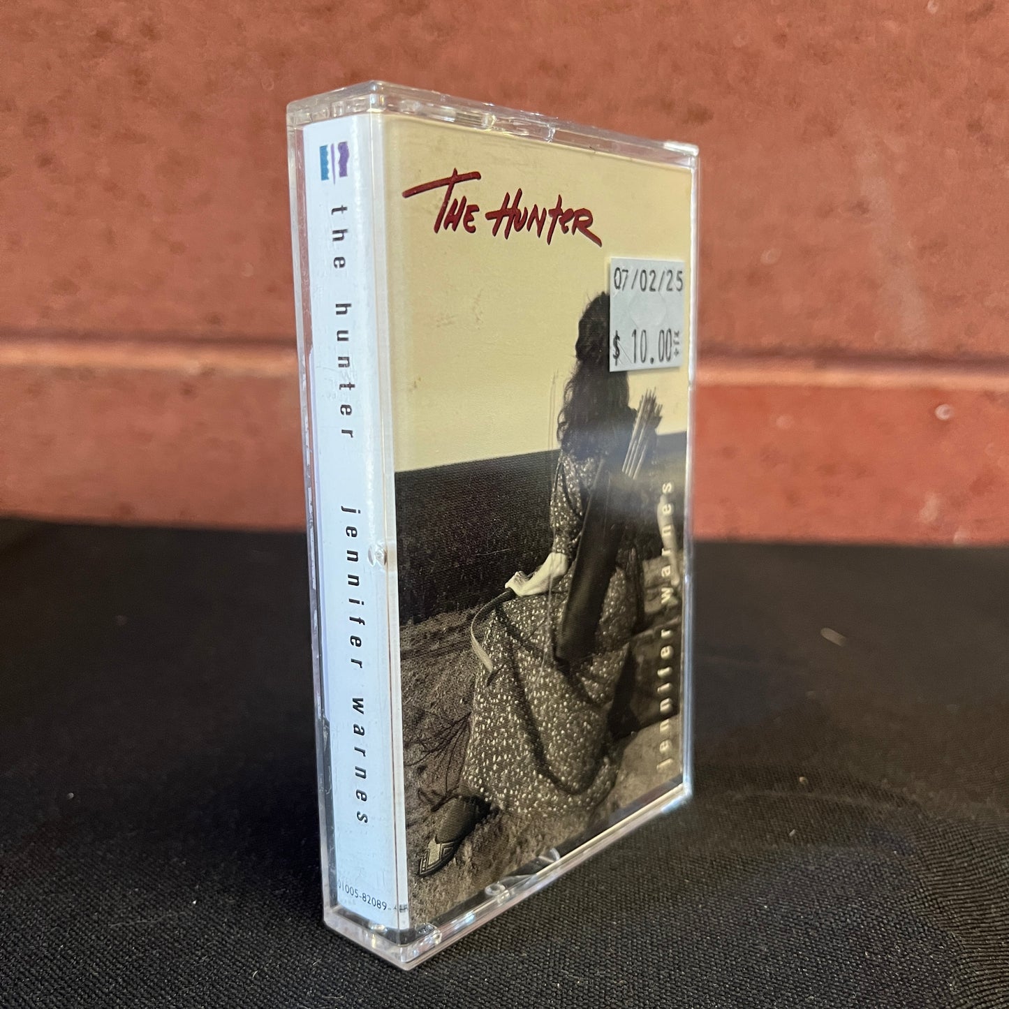 Used Cassette: Jennifer Warnes "The Hunter" Tape