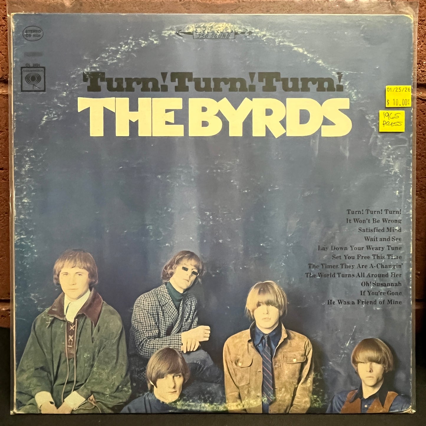 Used Vinyl: The Byrds "Turn! Turn! Turn!" LP (1965 Press)