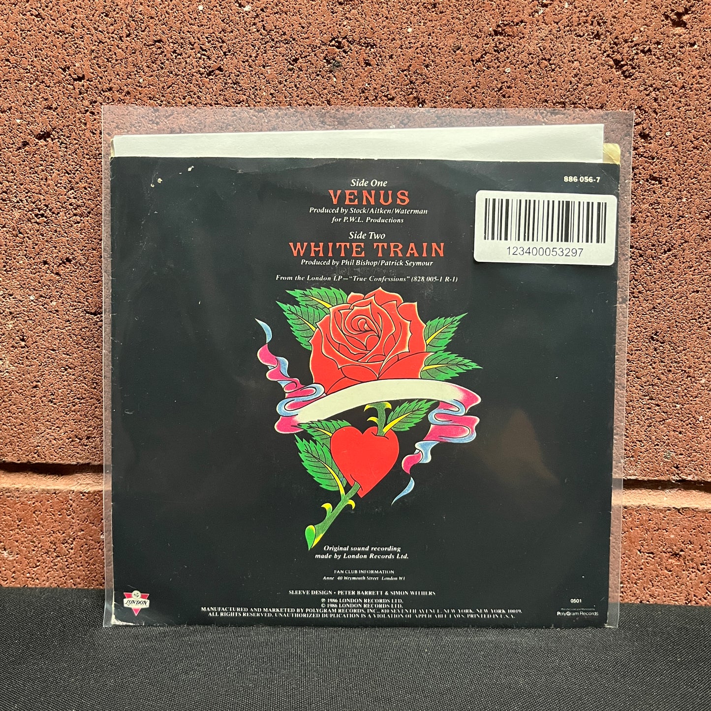 Used Vinyl: Bananarama "Venus" 7"