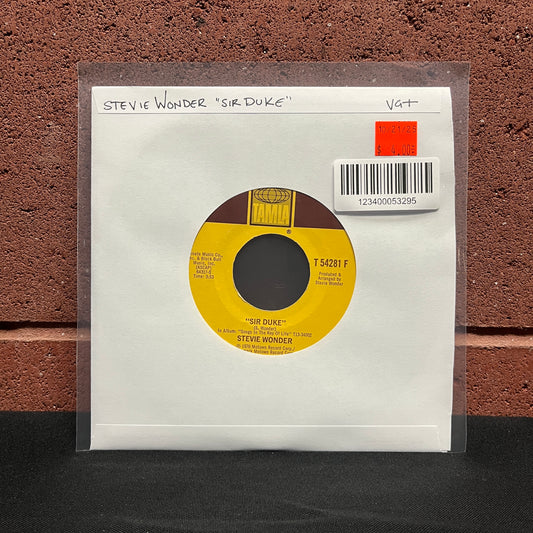 Used Vinyl: Stevie Wonder "Sir Duke b/w He's Misstra Know-It-All" 7"