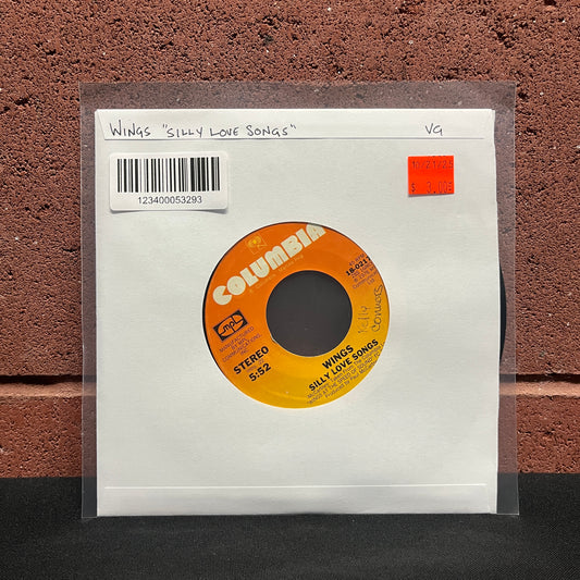Used Vinyl: Wings "Silly Love Songs b/w Cook of the House" 7"