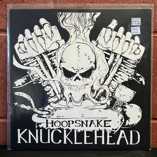 Used Vinyl: Hoopsnake "Knucklehead" LP (Purple vinyl, screen printed cover)