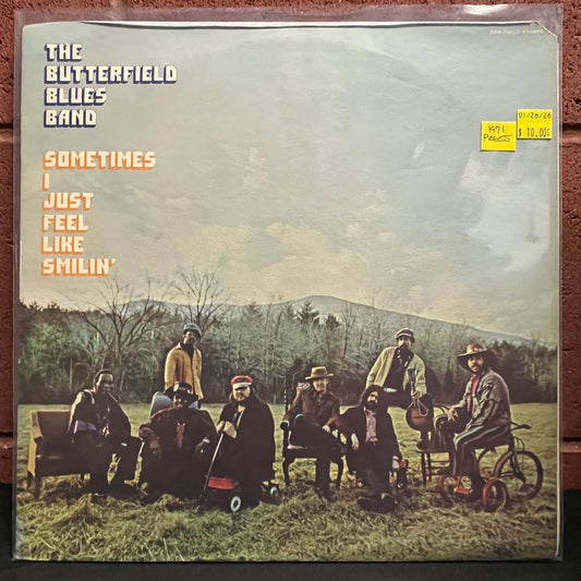Used Vinyl: The Butterfield Blues Band "Sometimes I Just Feel Like Smilin'" LP (1971 Press)