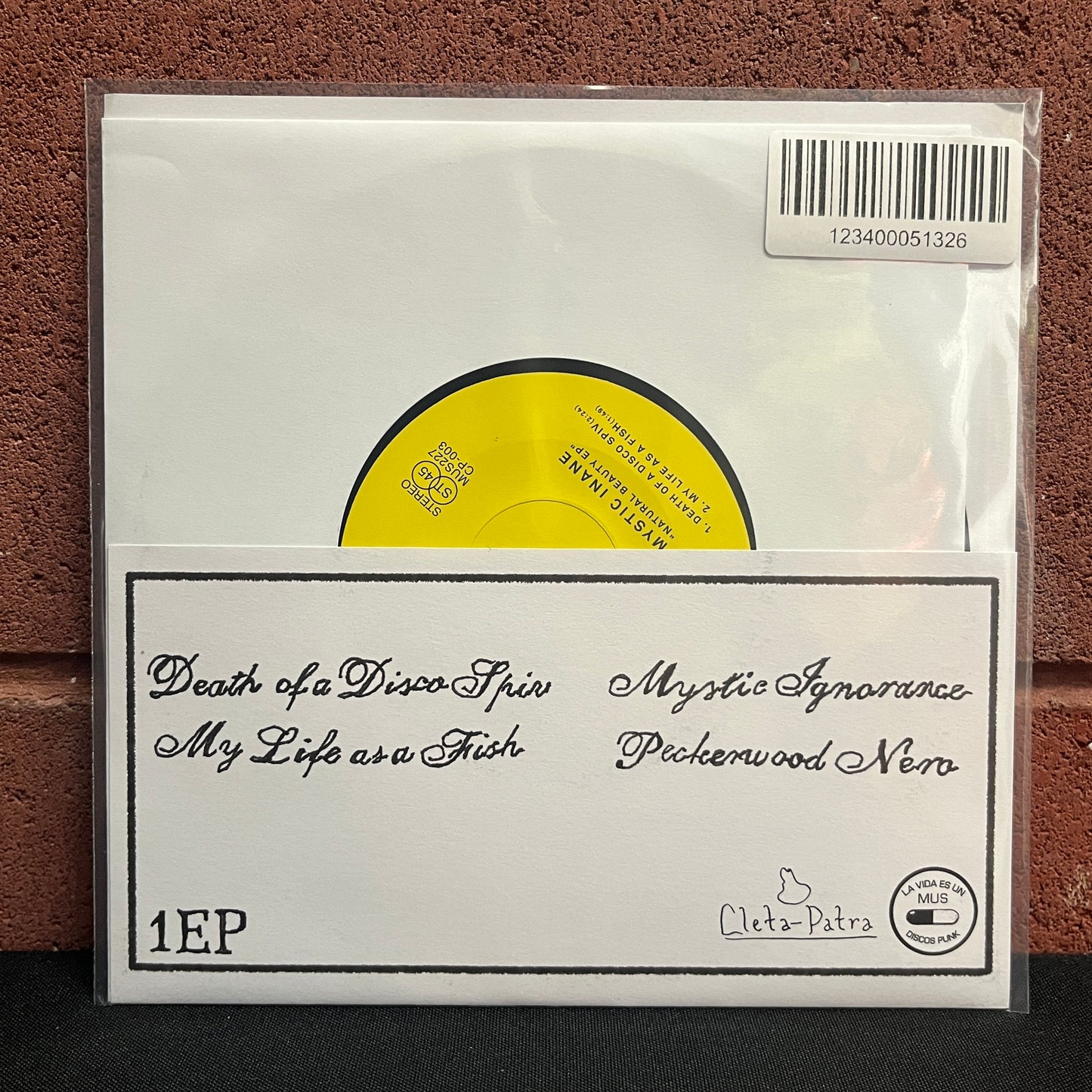 Used Vinyl: Mystic Inane "Natural Beauty EP" 7"