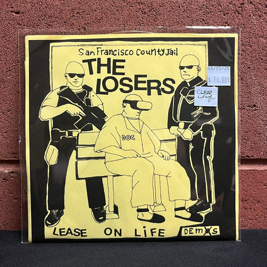 Used Vinyl: The Losers "Lease On Life" 7" (Clear Lathe Cut)