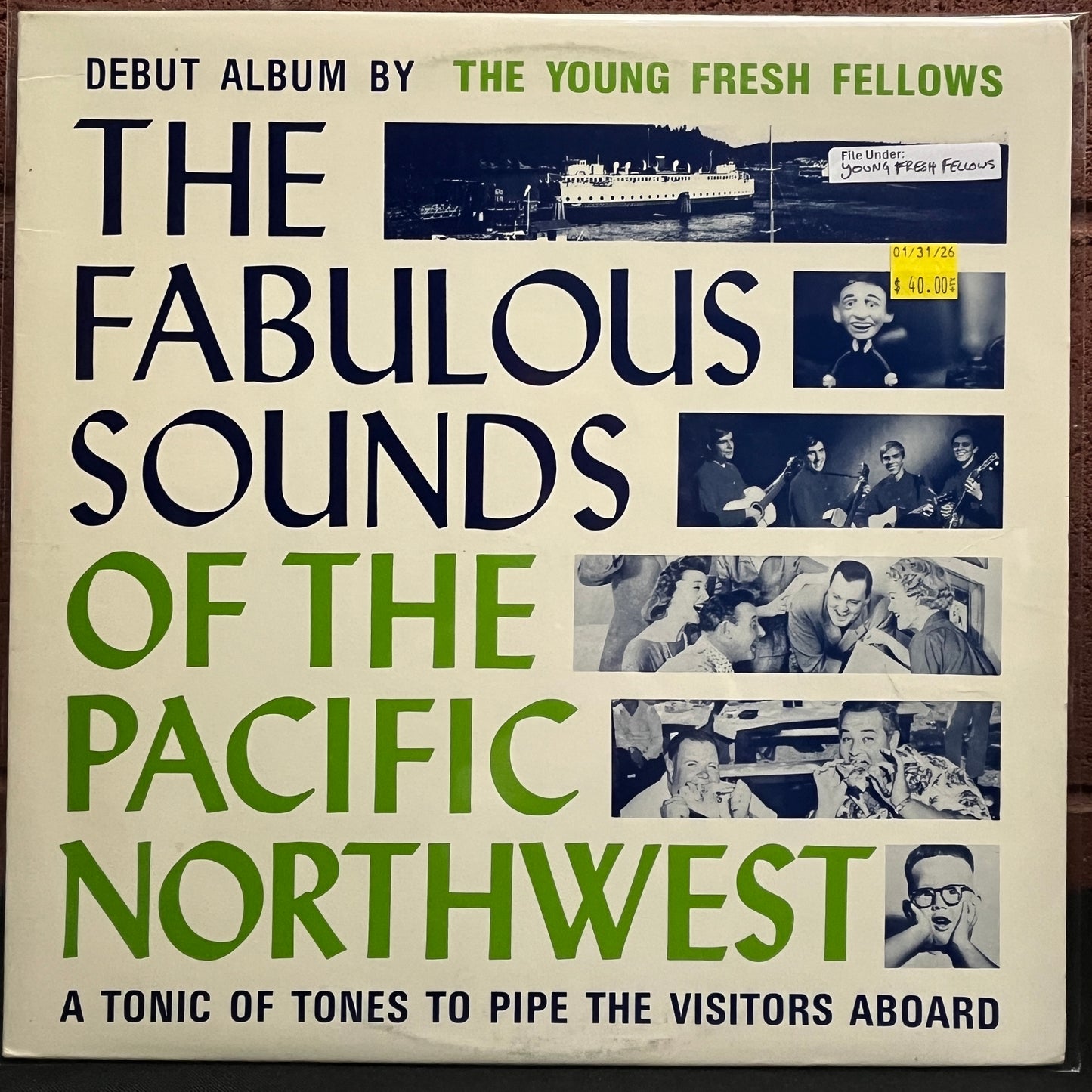 Used Vinyl: Young Fresh Fellows "The Fabulous Sounds Of The Pacific Northwest" LP (80's US pressing)