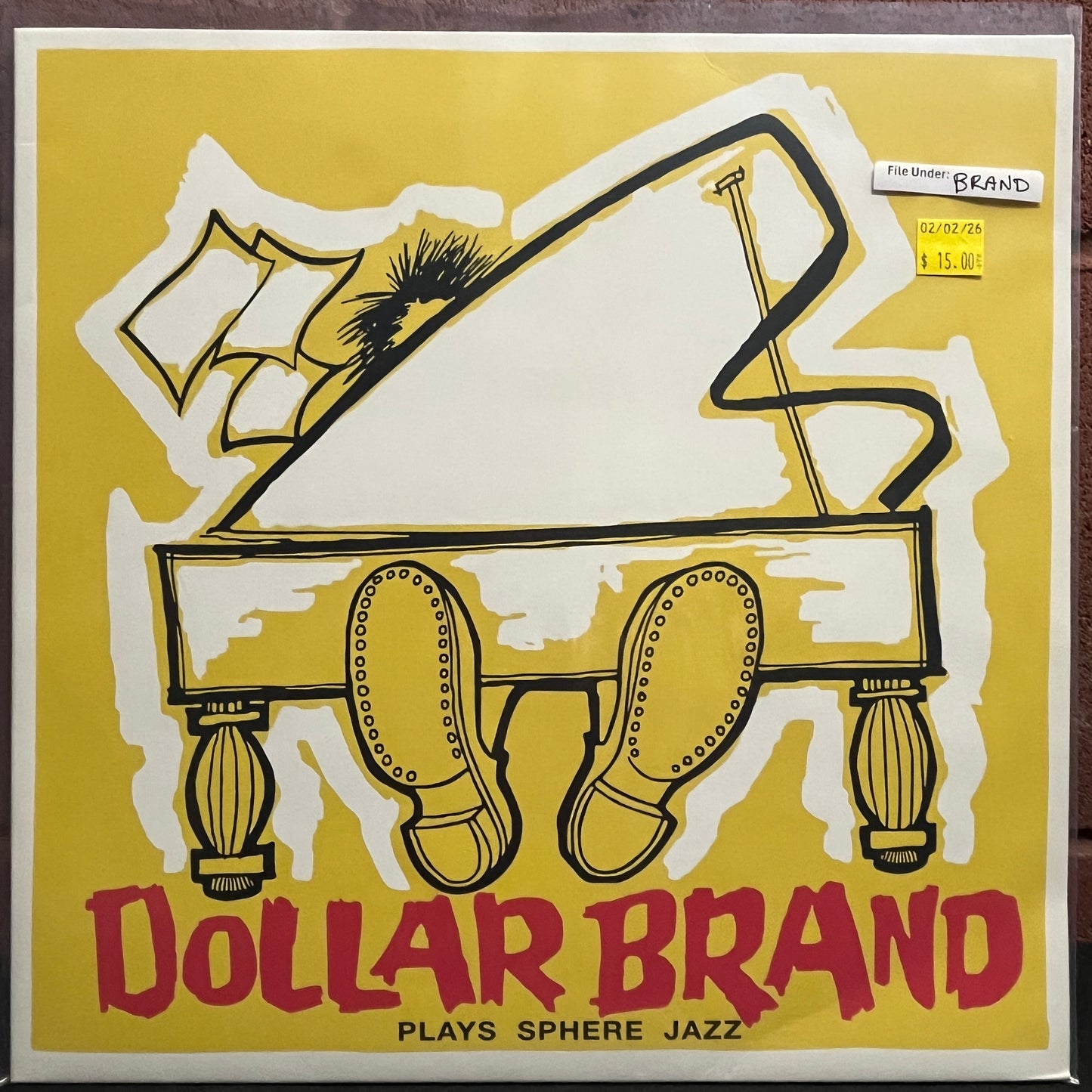 Used Vinyl: Dollar Brand Trio "The Dollar Brand Trio Plays Sphere Jazz" LP (2020 reissue)