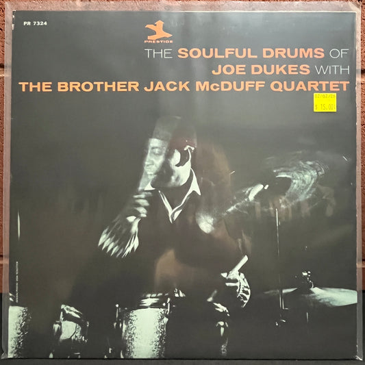 Used Vinyl: Joe Dukes with the Brother Jack McDuff Quartet "The Soulful Drums Of Joe Dukes With The Brother Jack McDuff Quartet" LP (2000's reissue)