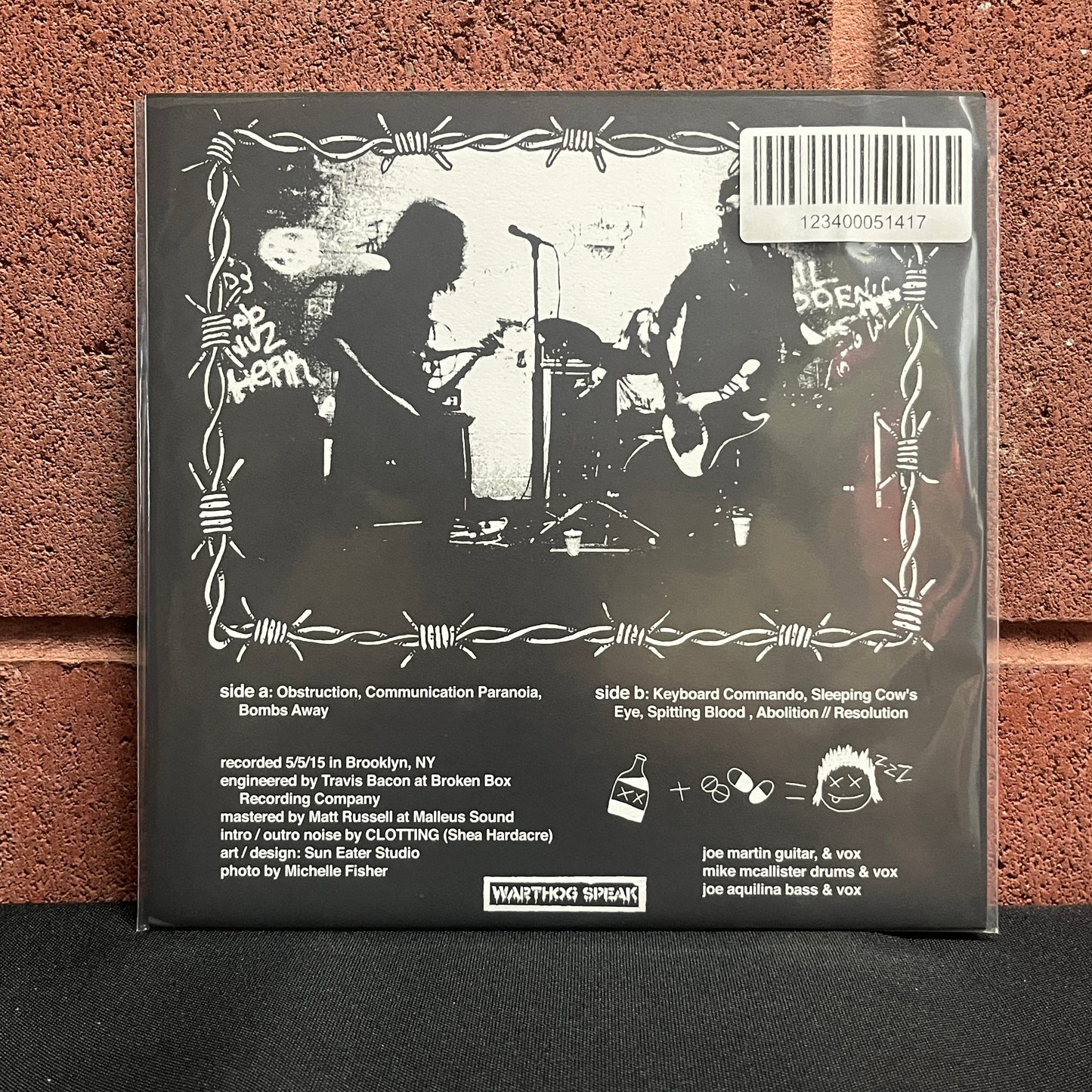 Used Vinyl: Narcoleptics "Obstruction" 7"